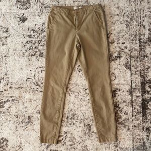 Khaki Skinny Jeans